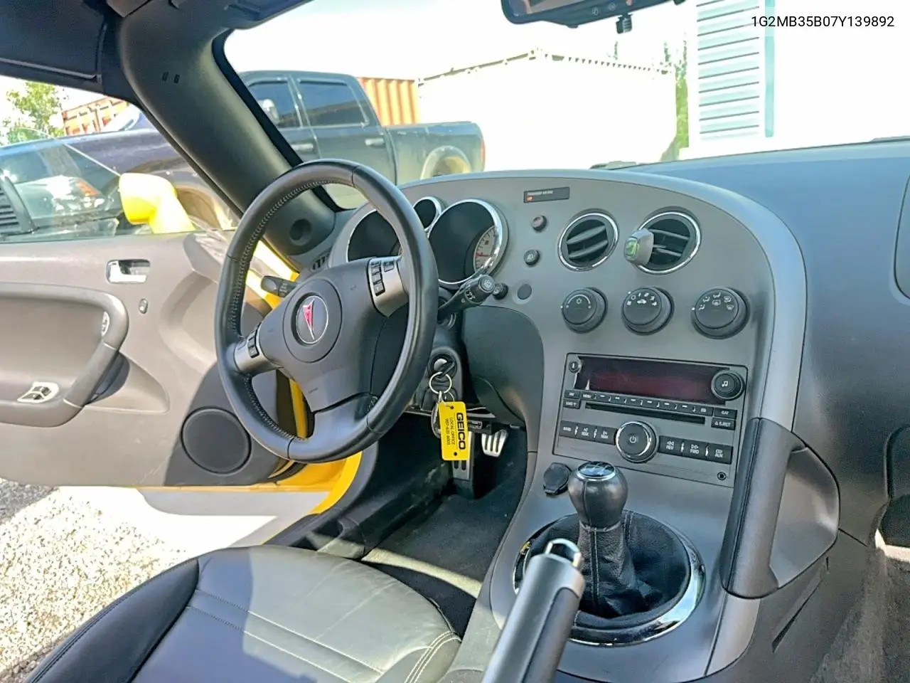2007 Pontiac Solstice VIN: 1G2MB35B07Y139892 Lot: 58098916