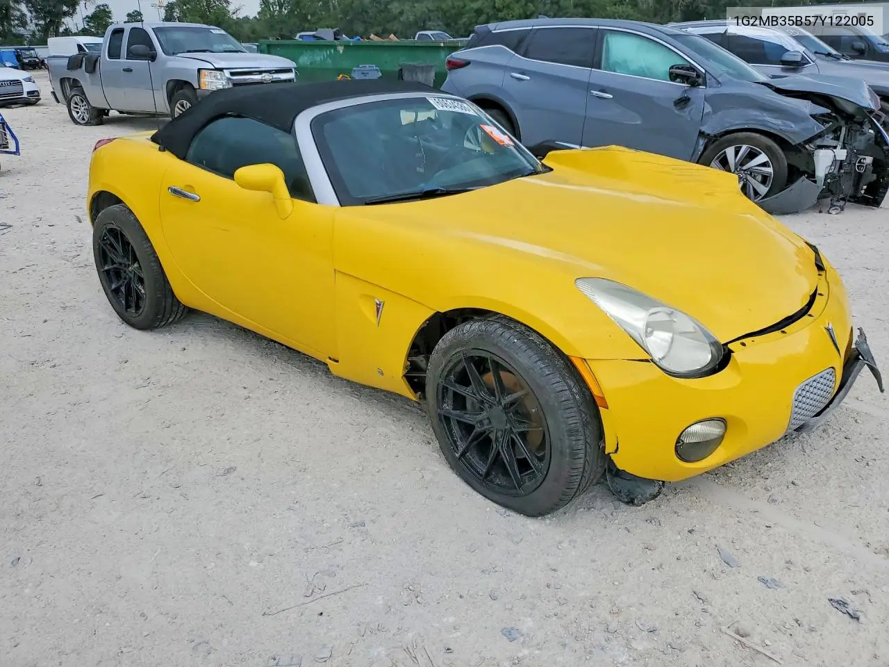 2007 Pontiac Solstice VIN: 1G2MB35B57Y122005 Lot: 60634386