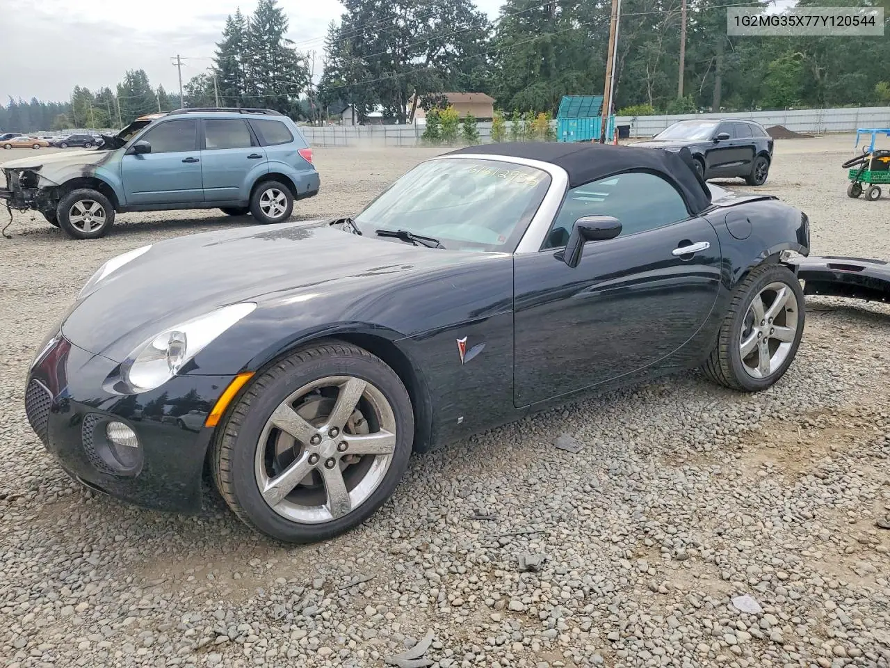 2007 Pontiac Solstice Gxp VIN: 1G2MG35X77Y120544 Lot: 61612956