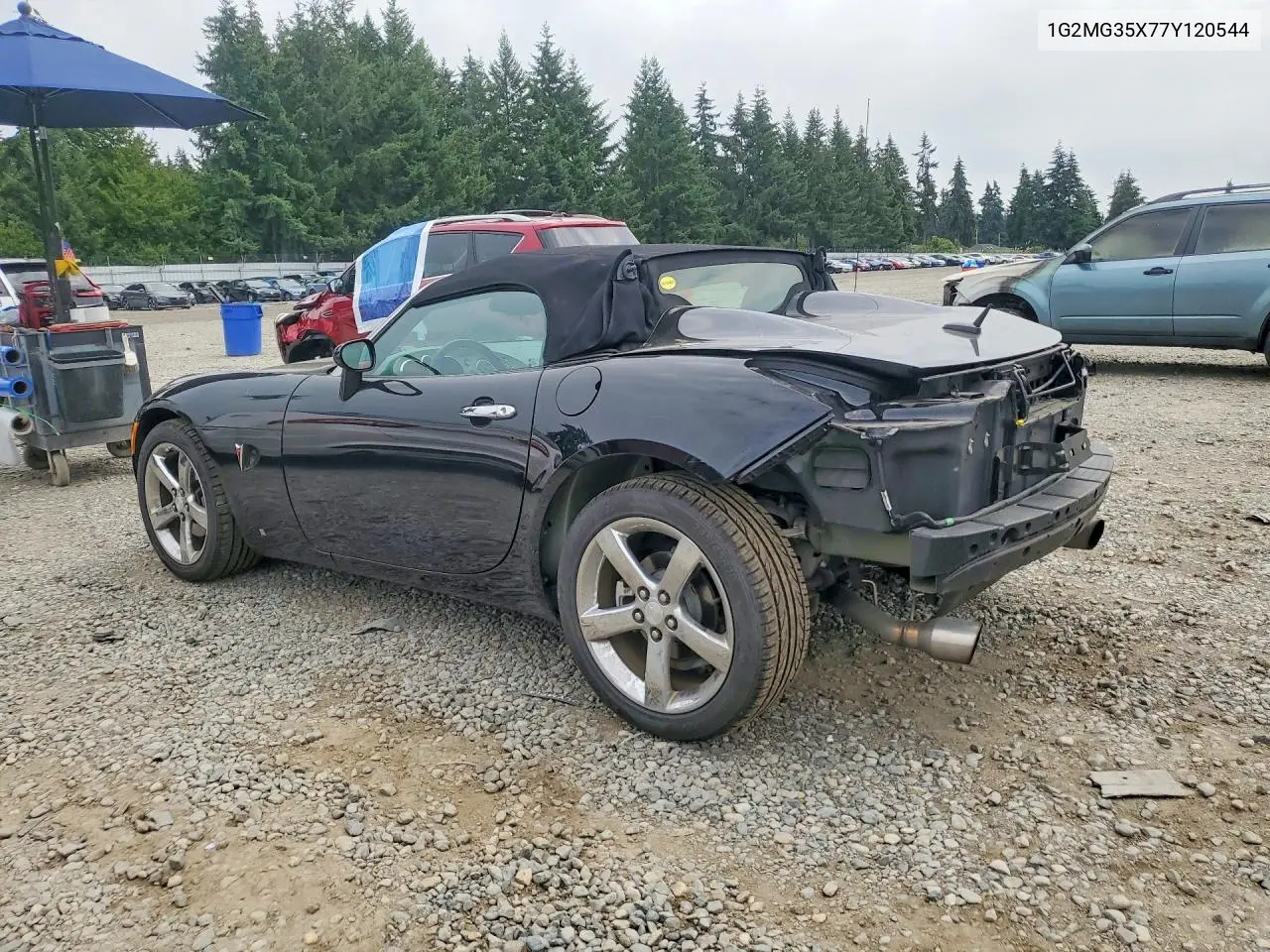 2007 Pontiac Solstice Gxp VIN: 1G2MG35X77Y120544 Lot: 61612956