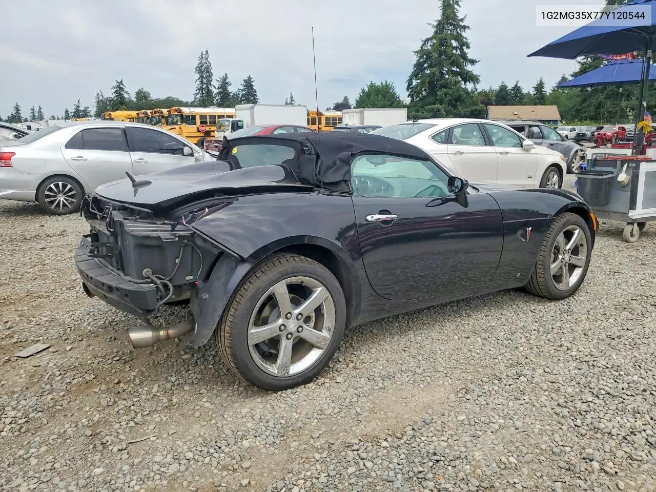 2007 Pontiac Solstice Gxp VIN: 1G2MG35X77Y120544 Lot: 61612956