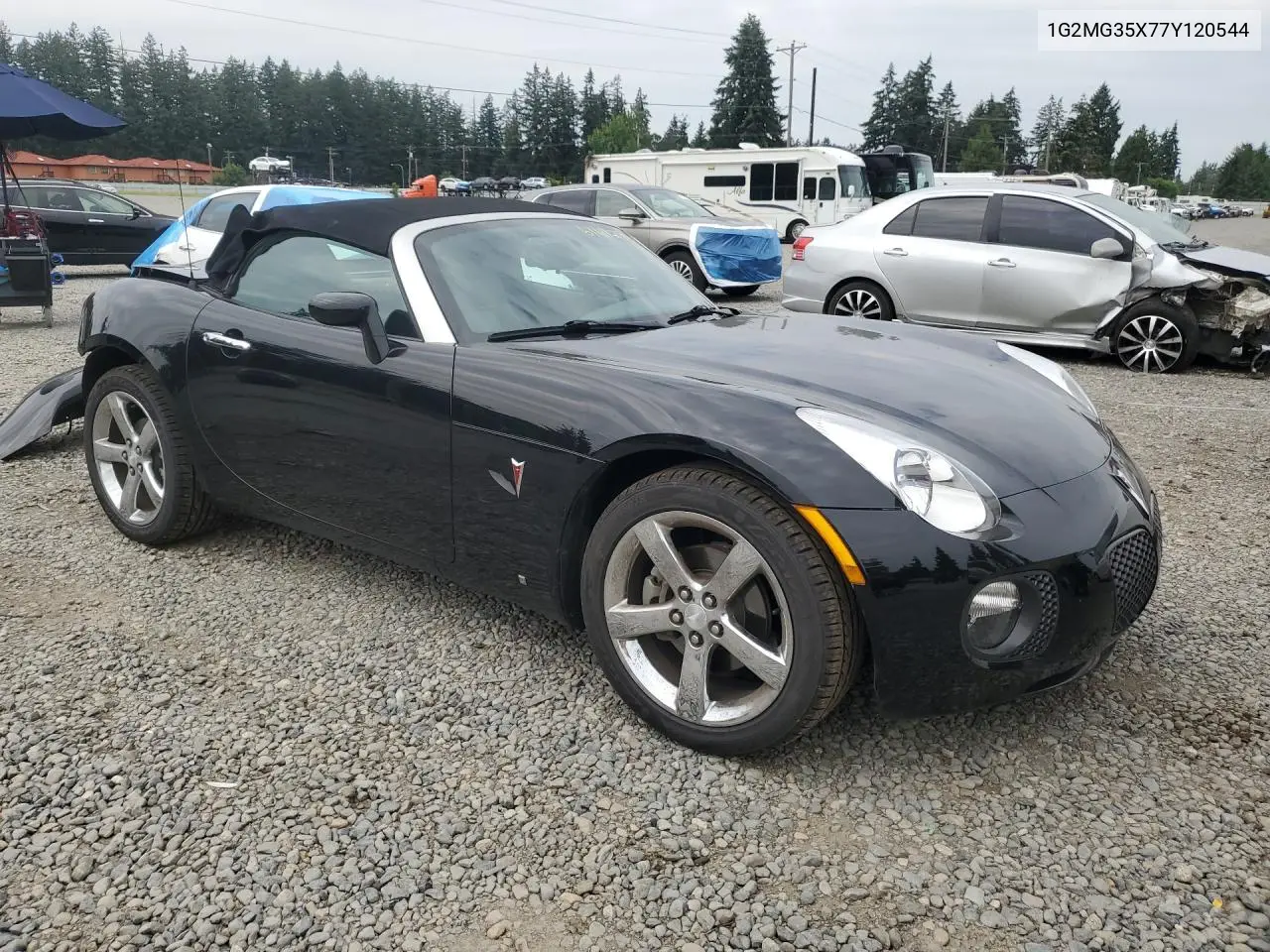 2007 Pontiac Solstice Gxp VIN: 1G2MG35X77Y120544 Lot: 61612956