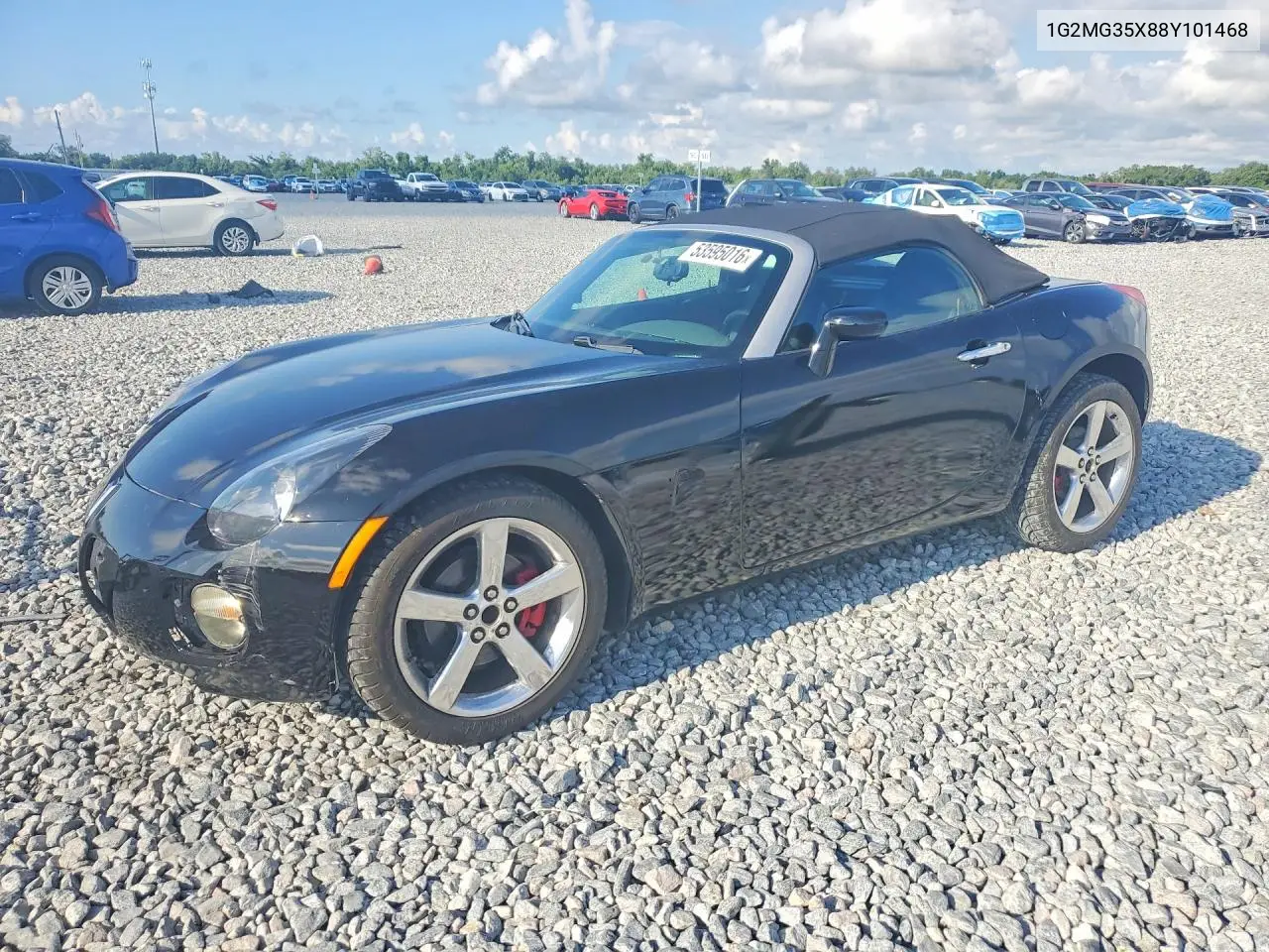 2008 Pontiac Solstice Gxp VIN: 1G2MG35X88Y101468 Lot: 53595016