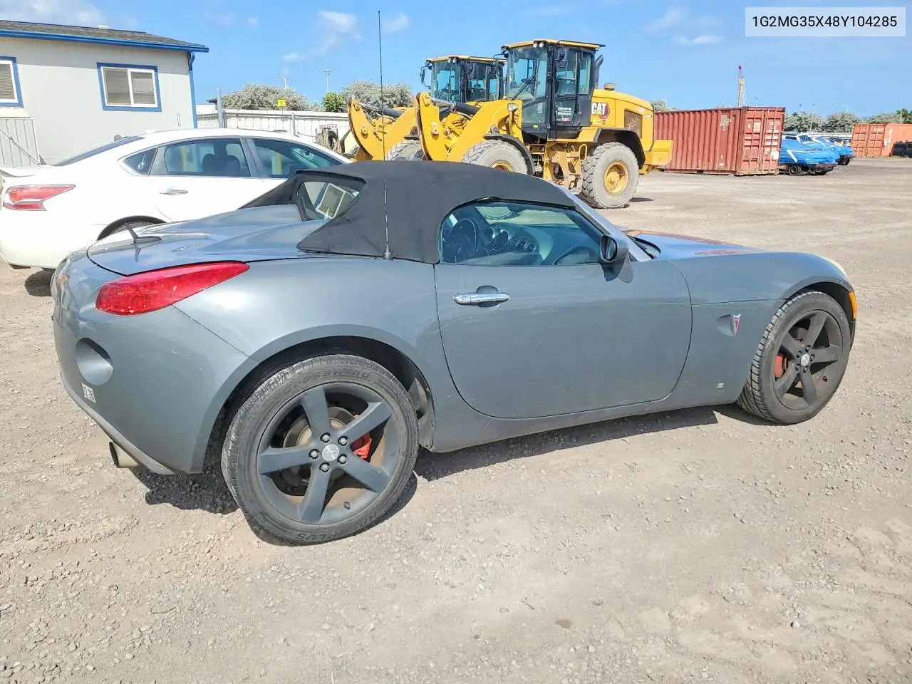 2008 Pontiac Solstice Gxp VIN: 1G2MG35X48Y104285 Lot: 54915476