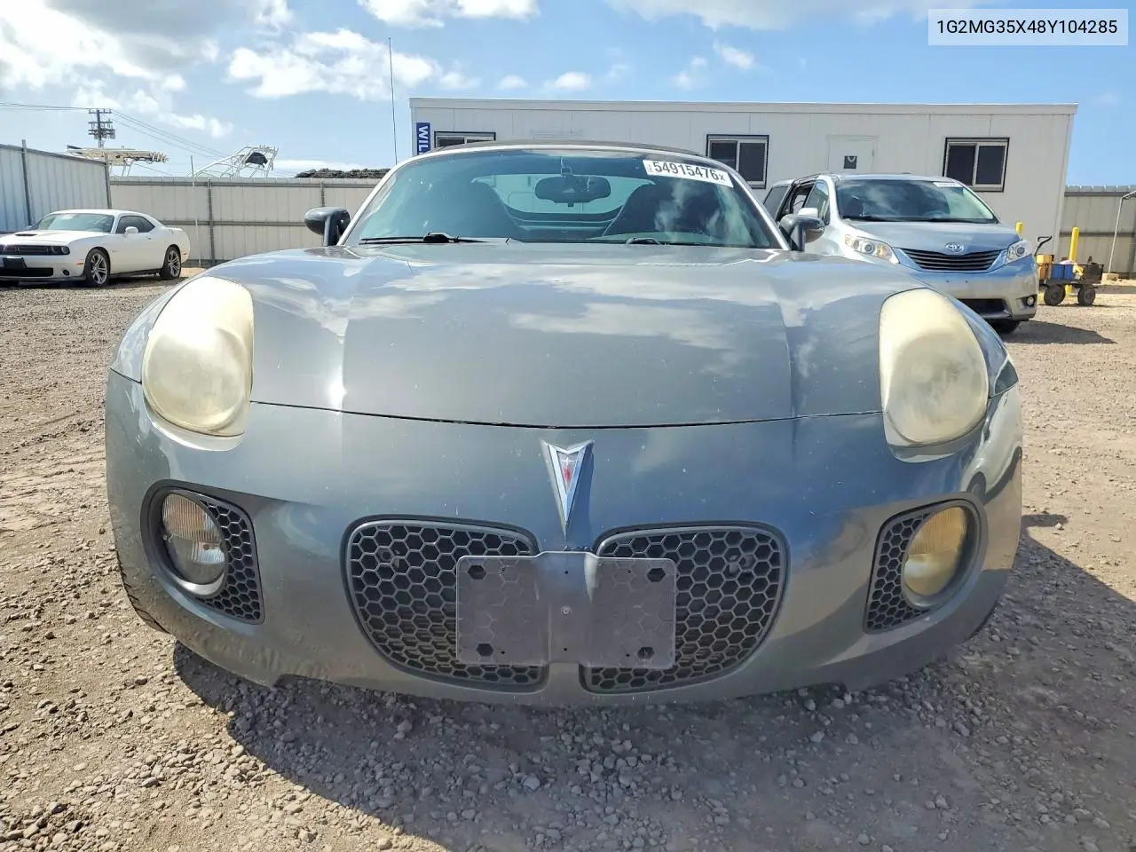 2008 Pontiac Solstice Gxp VIN: 1G2MG35X48Y104285 Lot: 54915476