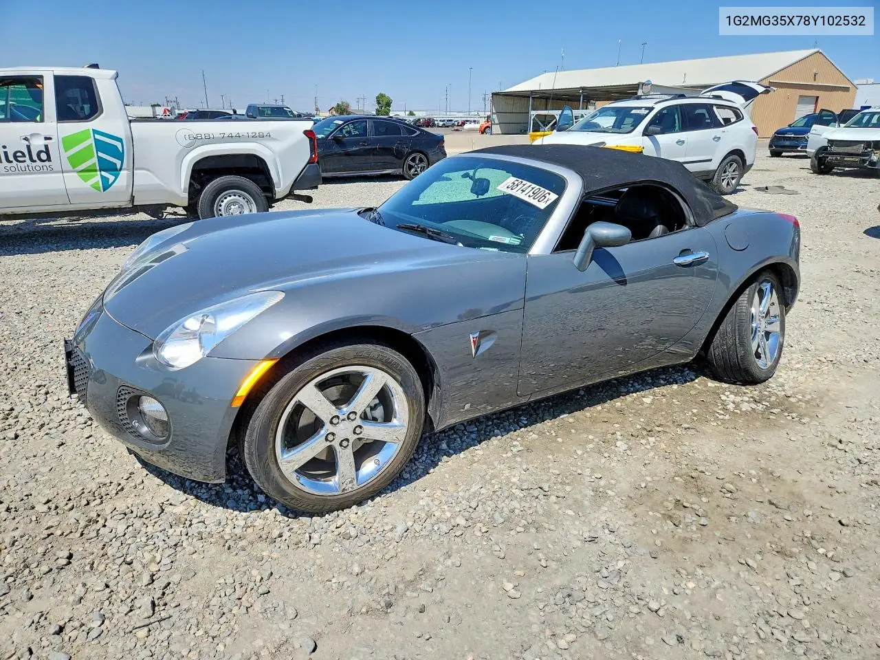 2008 Pontiac Solstice Gxp VIN: 1G2MG35X78Y102532 Lot: 58141906