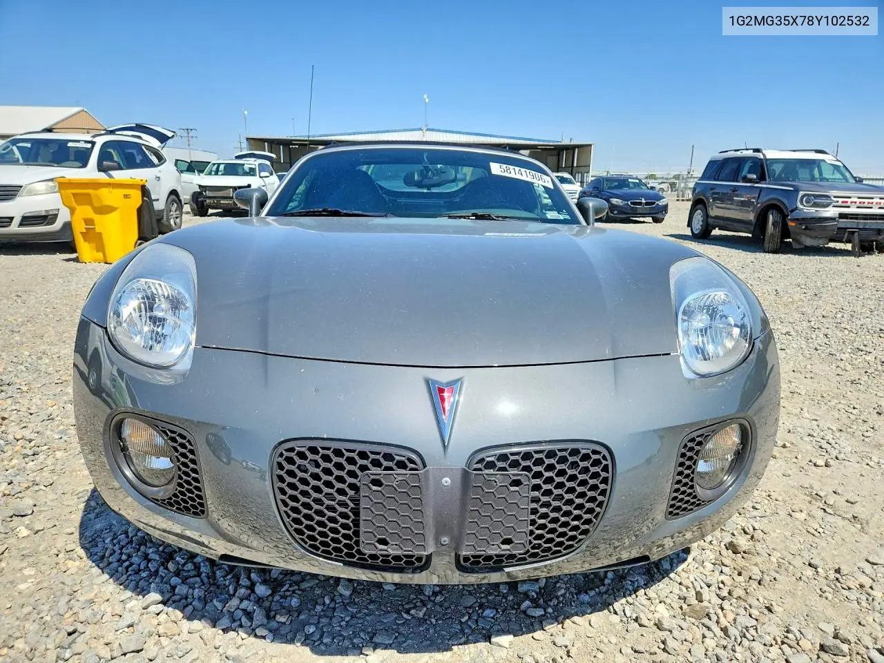 2008 Pontiac Solstice Gxp VIN: 1G2MG35X78Y102532 Lot: 58141906