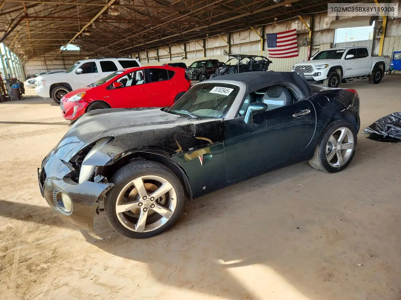 2008 Pont Solstice VIN: 1G2MC35BX8Y119308 Lot: 78762945