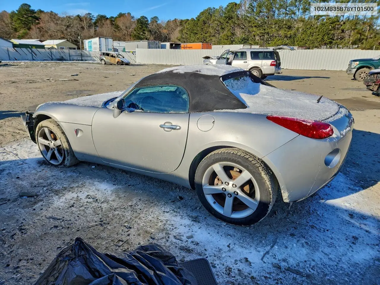 2008 Pontiac Solstice VIN: 1G2MB35B78Y101500 Lot: 95869505