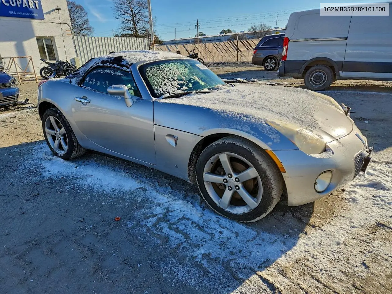 2008 Pontiac Solstice VIN: 1G2MB35B78Y101500 Lot: 95869505