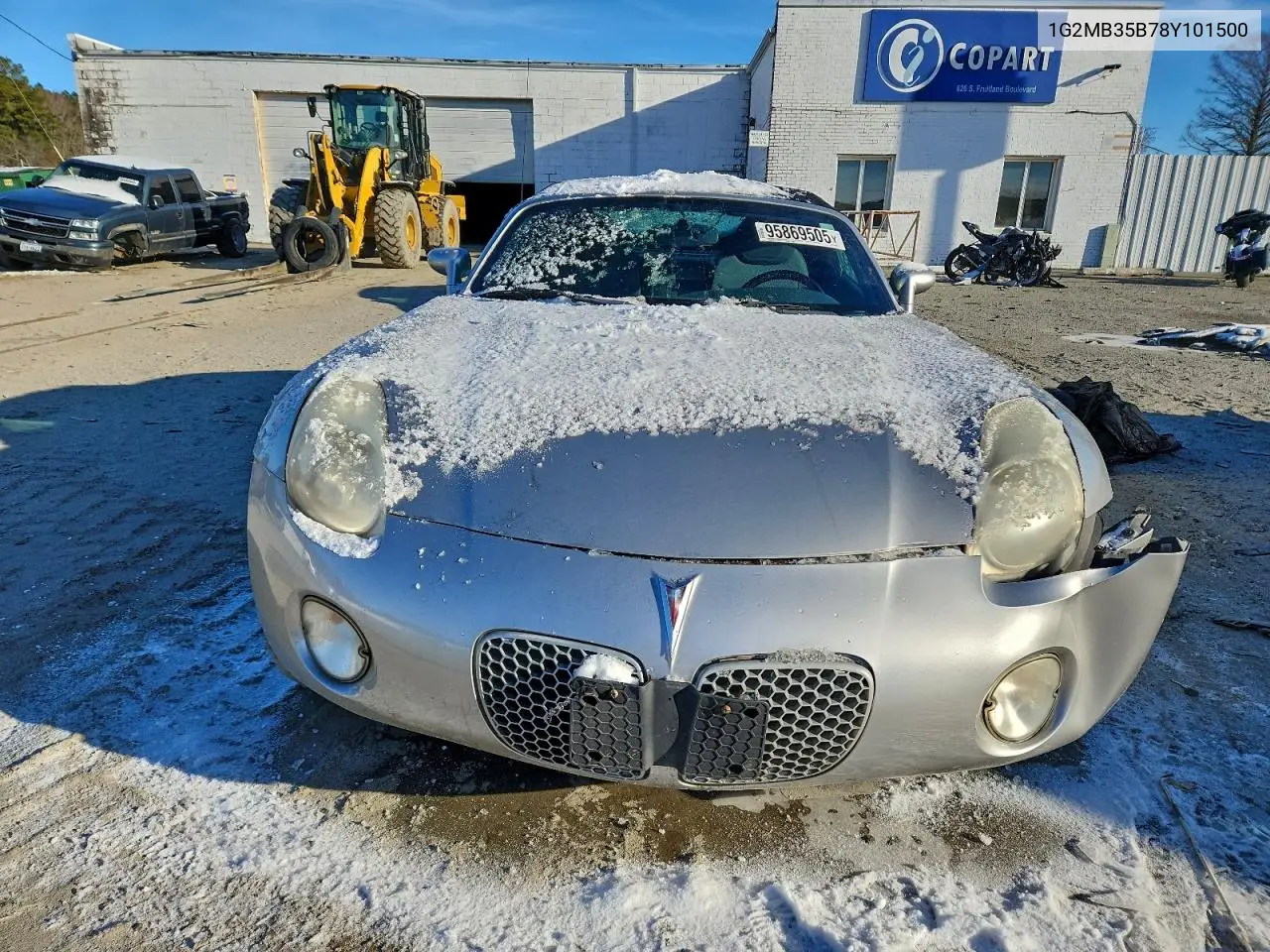 2008 Pontiac Solstice VIN: 1G2MB35B78Y101500 Lot: 95869505