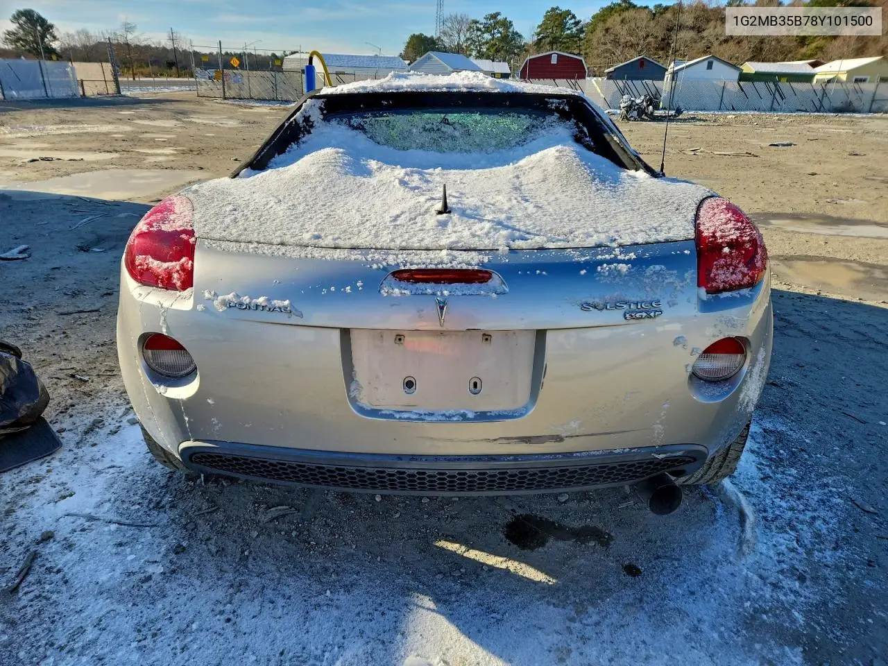 2008 Pontiac Solstice VIN: 1G2MB35B78Y101500 Lot: 95869505