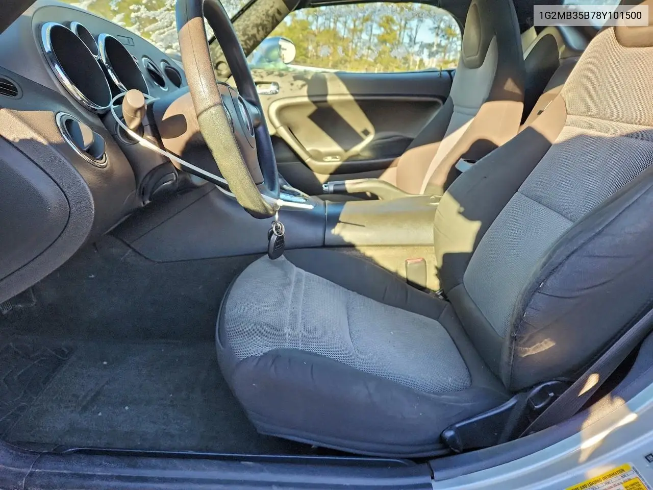 2008 Pontiac Solstice VIN: 1G2MB35B78Y101500 Lot: 95869505