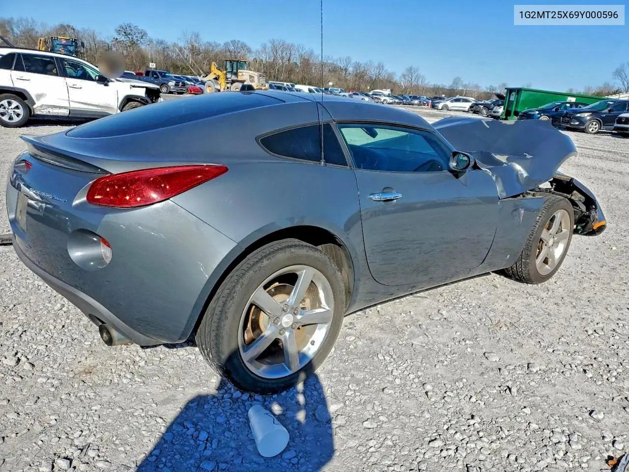 2009 Pontiac Solstice Gxp VIN: 1G2MT25X69Y000596 Lot: 98794755