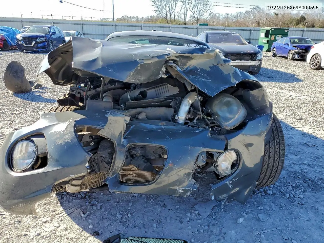 2009 Pontiac Solstice Gxp VIN: 1G2MT25X69Y000596 Lot: 98794755