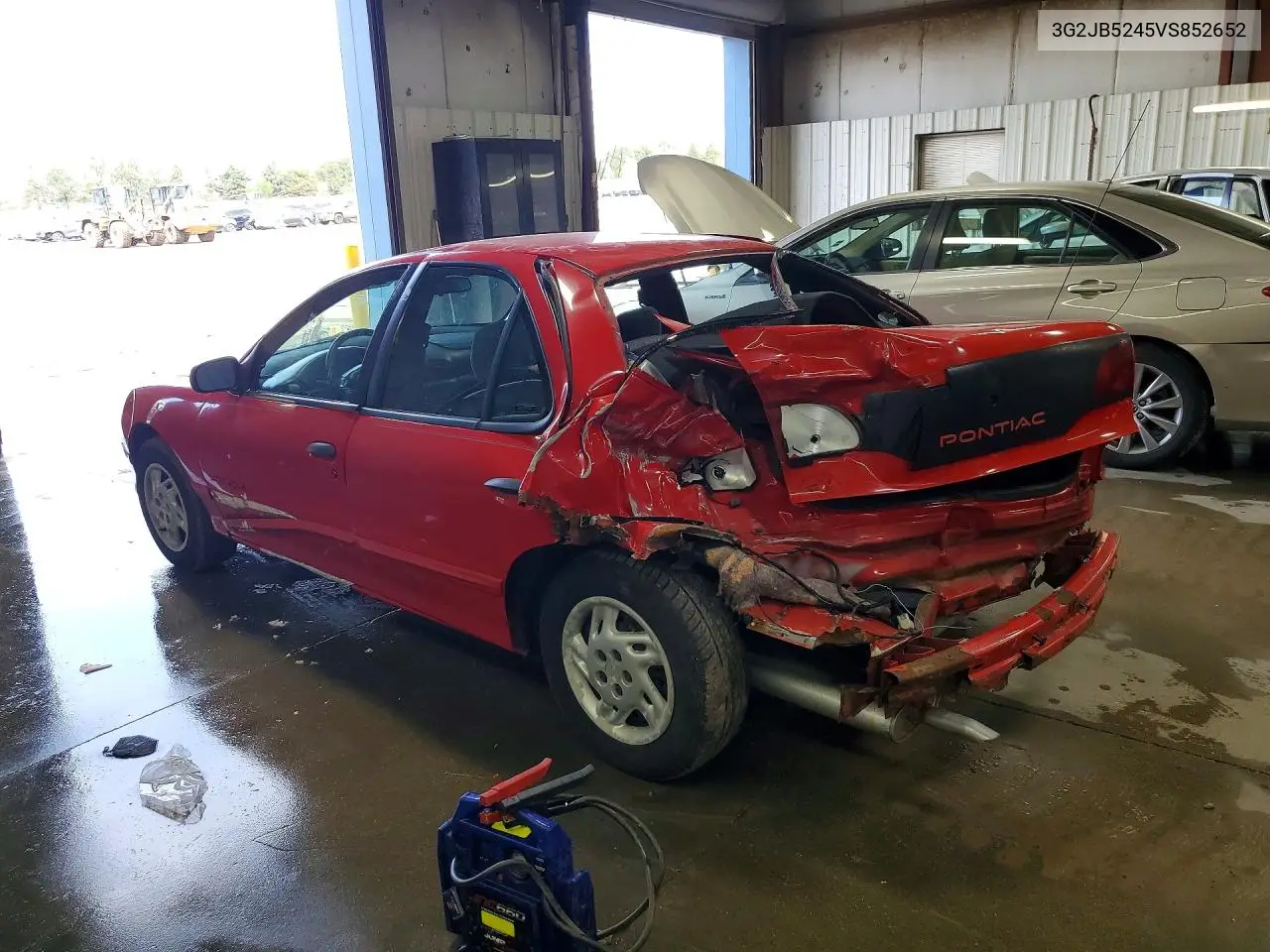 1997 Pontiac Sunfire Se VIN: 3G2JB5245VS852652 Lot: 49751616
