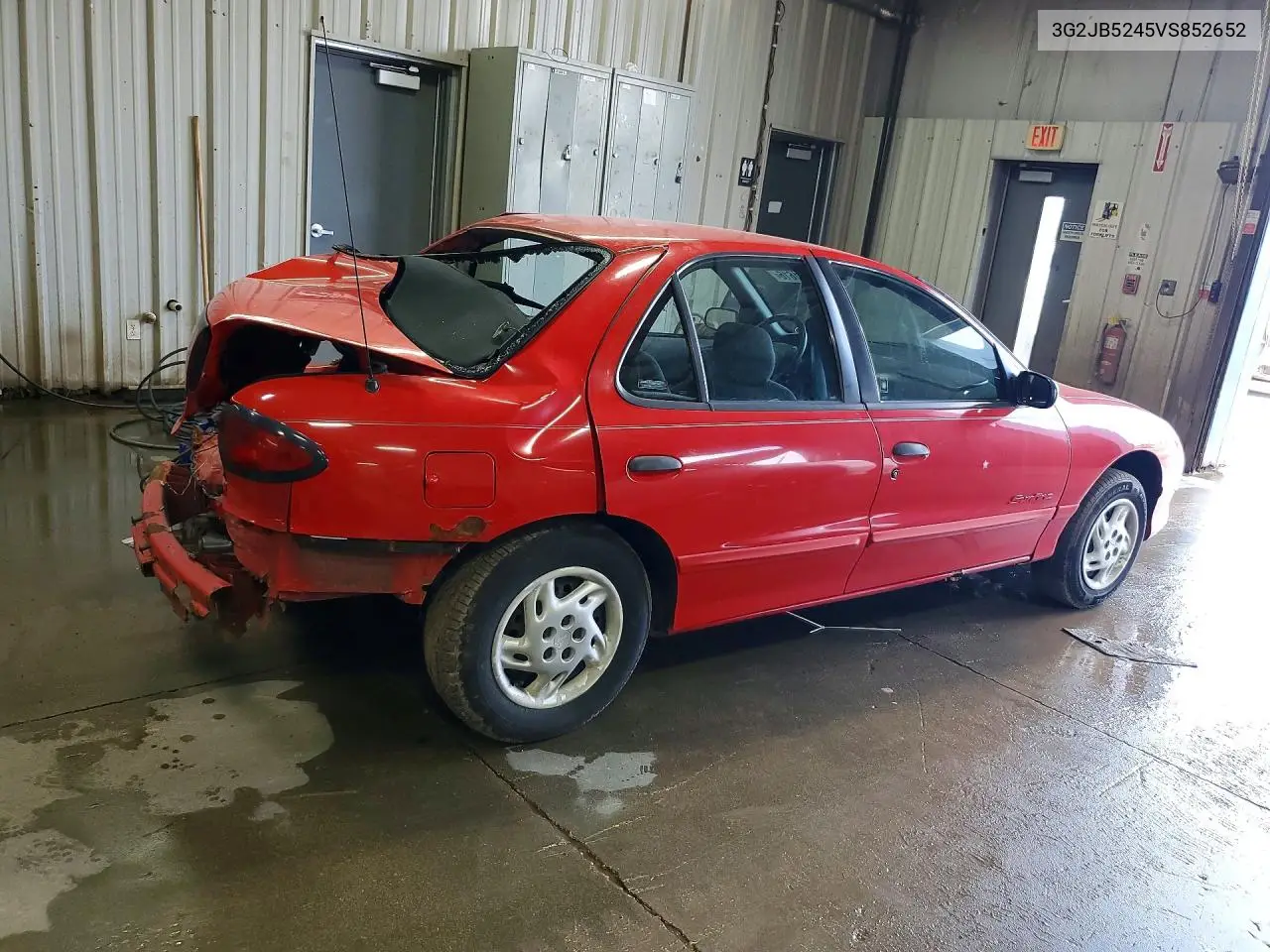 1997 Pontiac Sunfire Se VIN: 3G2JB5245VS852652 Lot: 49751616