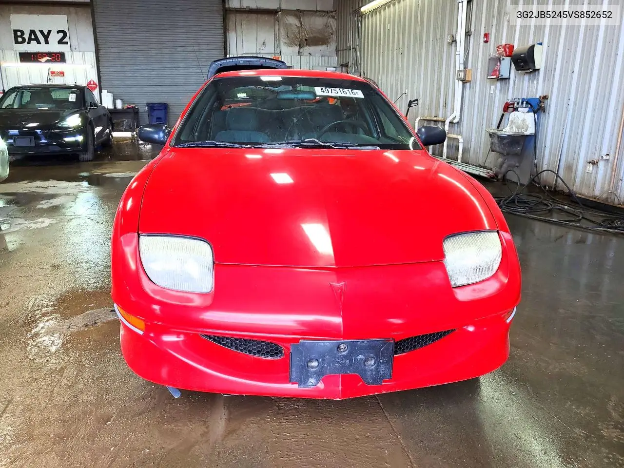 1997 Pontiac Sunfire Se VIN: 3G2JB5245VS852652 Lot: 49751616