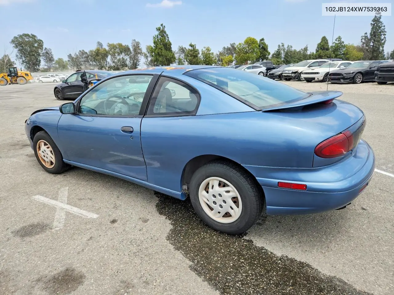 1998 Pontiac Sunfire Se VIN: 1G2JB124XW7539363 Lot: 59666426