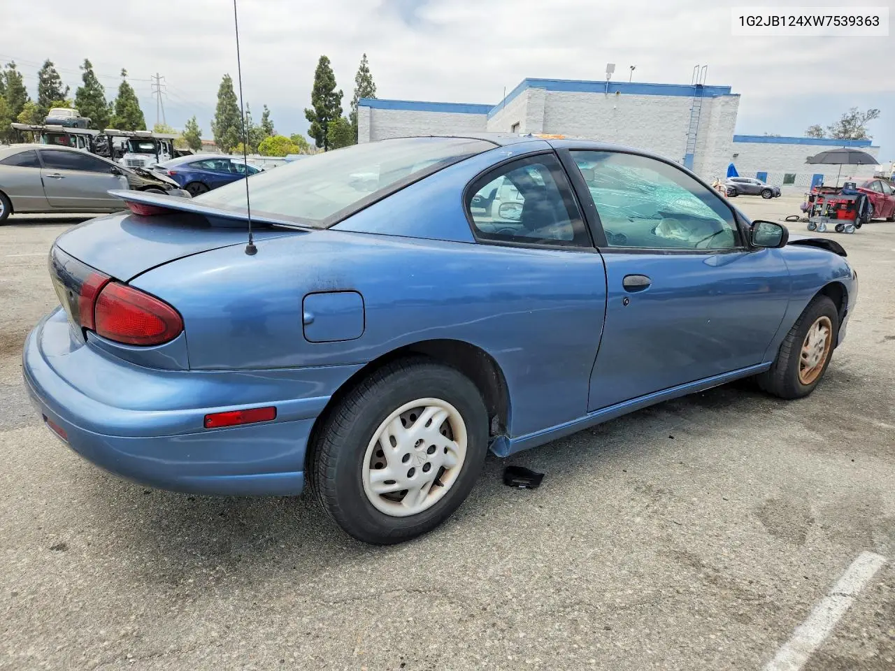 1998 Pontiac Sunfire Se VIN: 1G2JB124XW7539363 Lot: 59666426