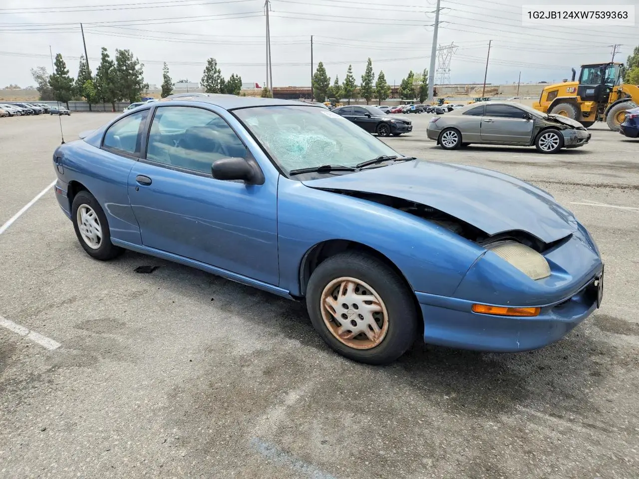 1998 Pontiac Sunfire Se VIN: 1G2JB124XW7539363 Lot: 59666426