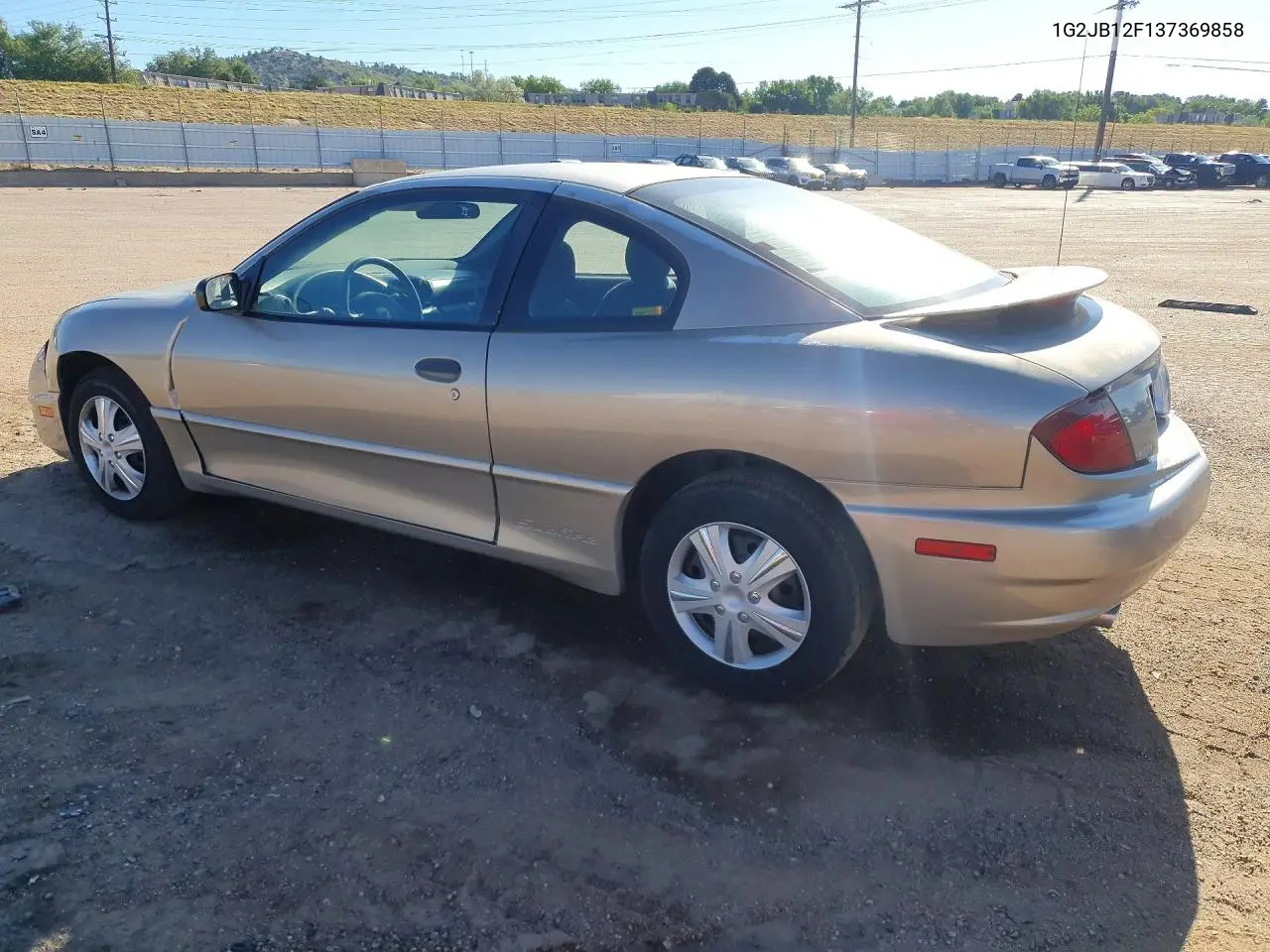 2003 Pontiac Sunfire VIN: 1G2JB12F137369858 Lot: 60045476