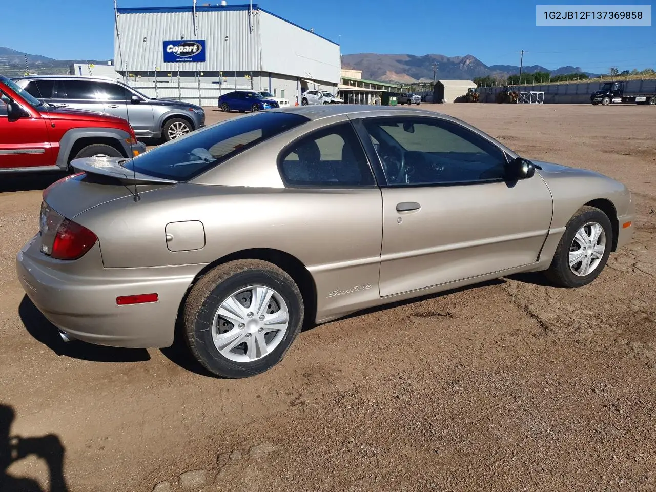 2003 Pontiac Sunfire VIN: 1G2JB12F137369858 Lot: 60045476