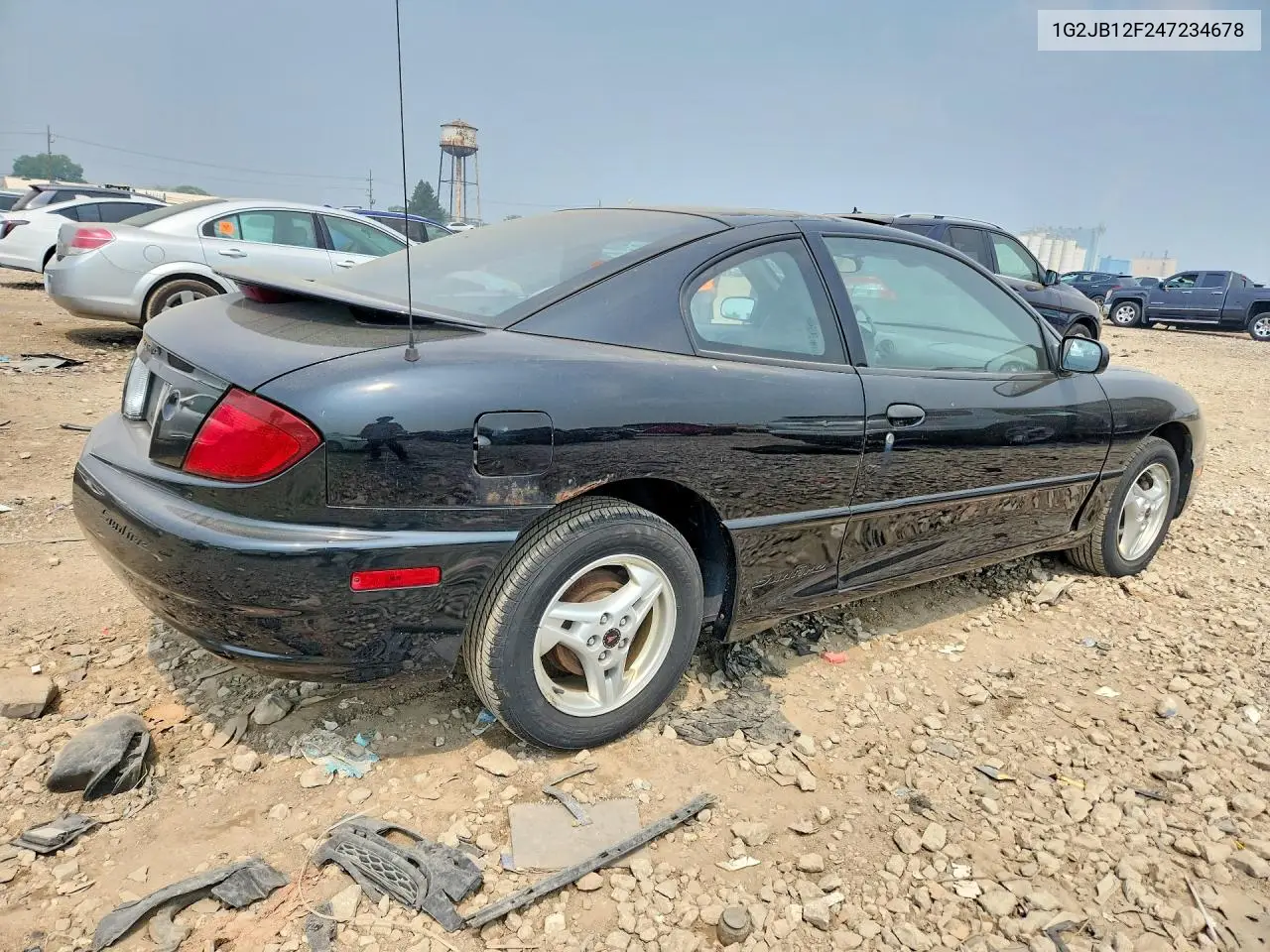 2004 Pontiac Sunfire VIN: 1G2JB12F247234678 Lot: 61137076