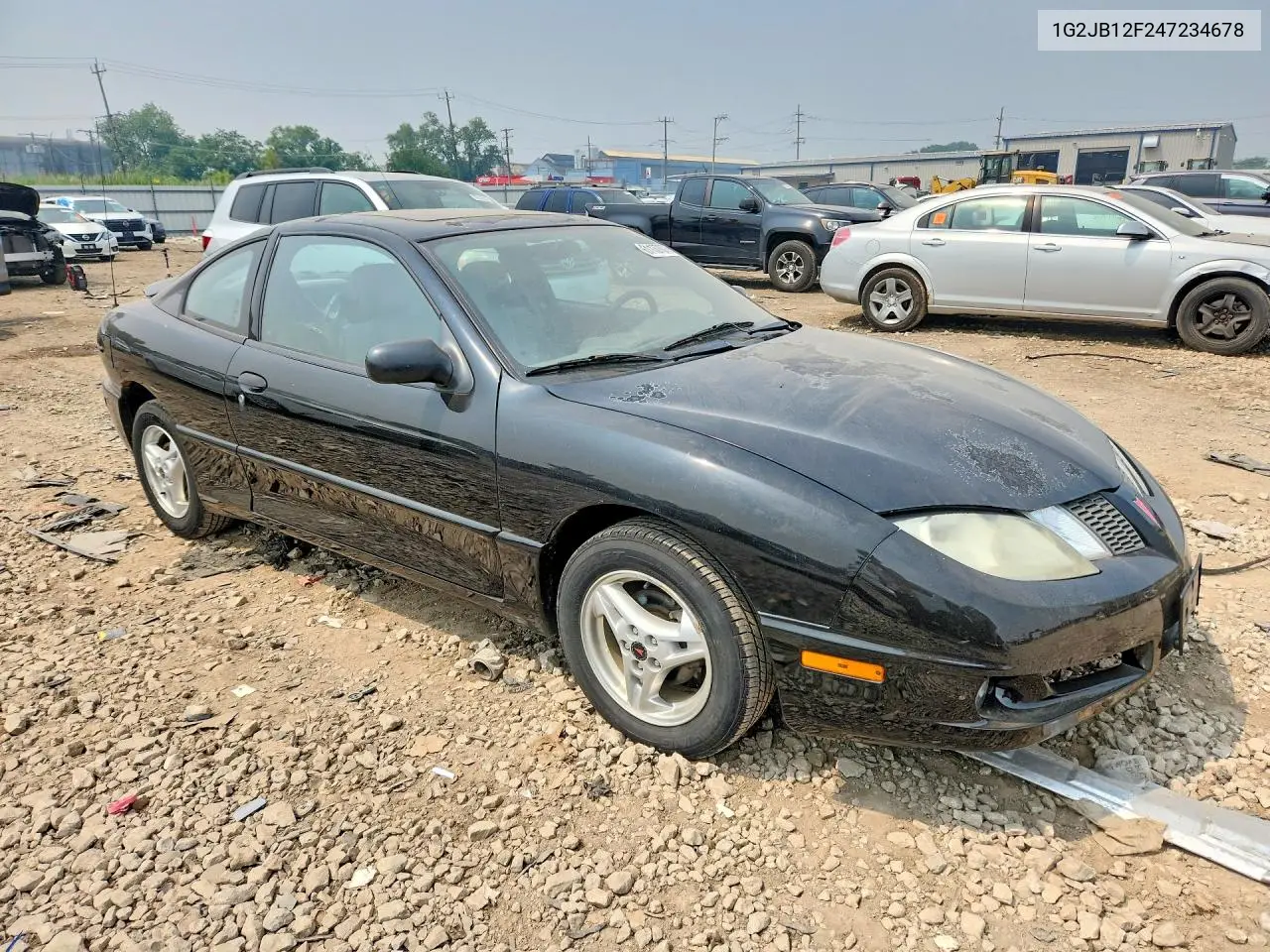 2004 Pontiac Sunfire VIN: 1G2JB12F247234678 Lot: 61137076