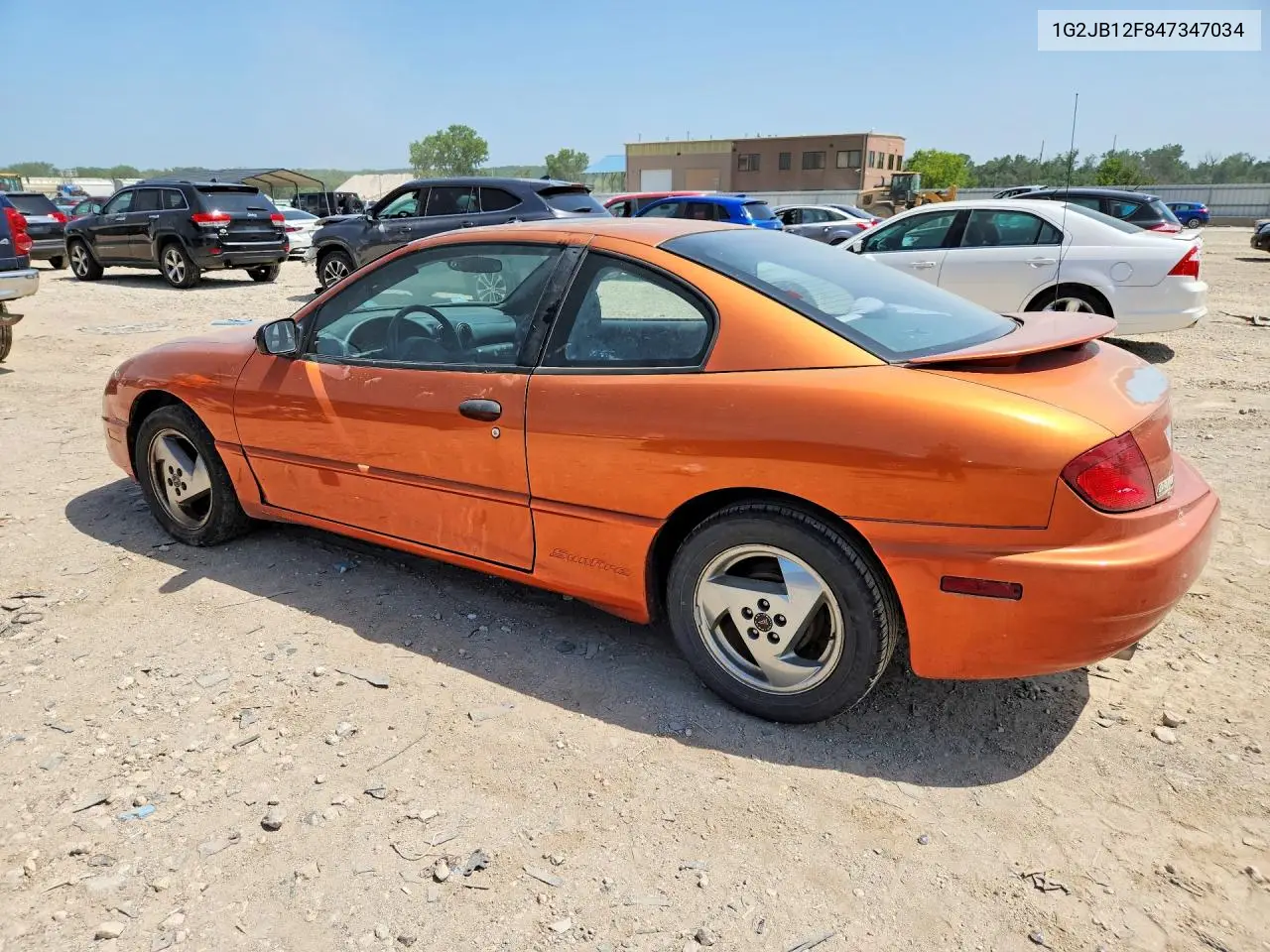 2004 Pontiac Sunfire VIN: 1G2JB12F847347034 Lot: 85458235