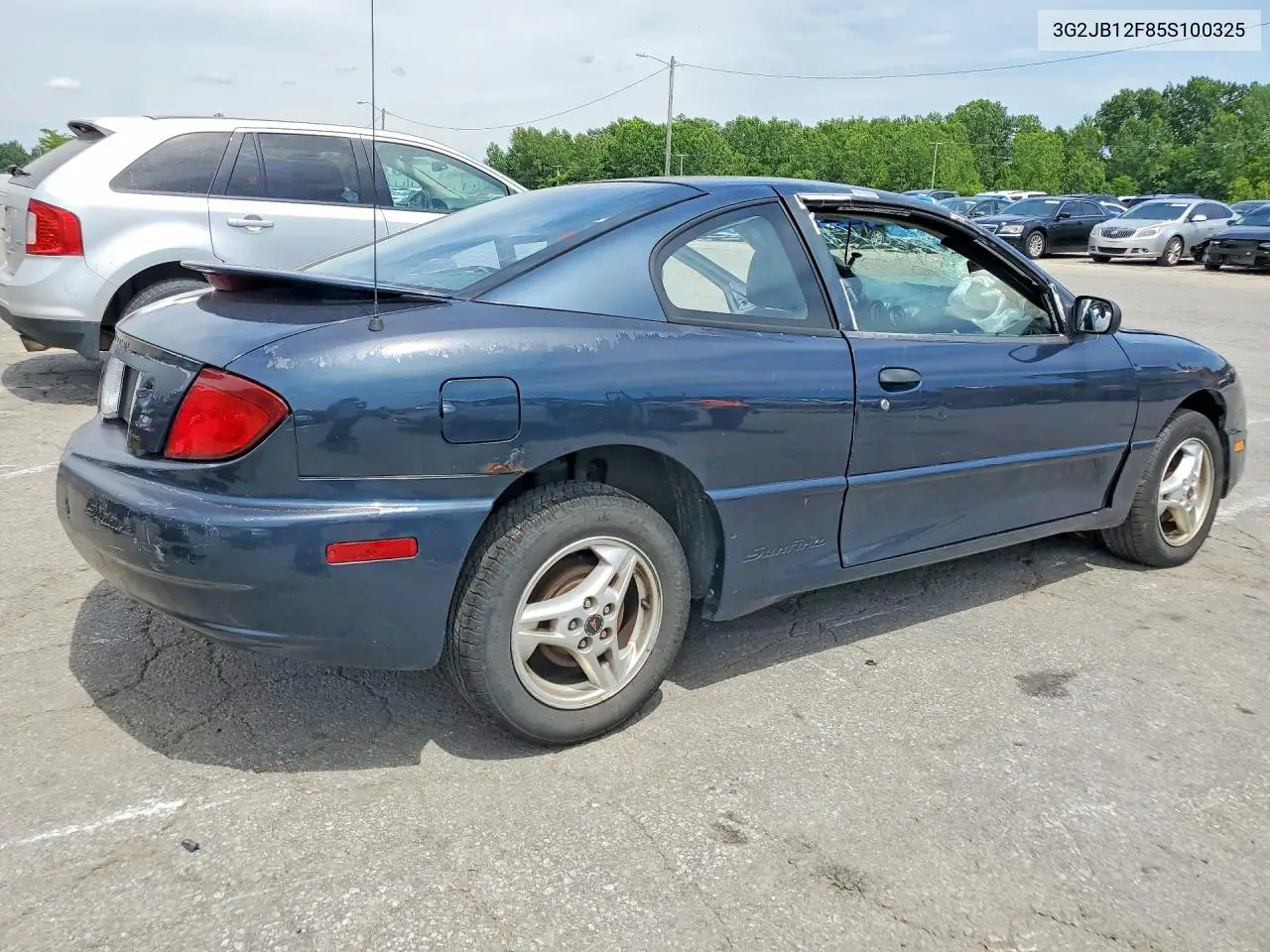 2005 Pontiac Sunfire VIN: 3G2JB12F85S100325 Lot: 57513336