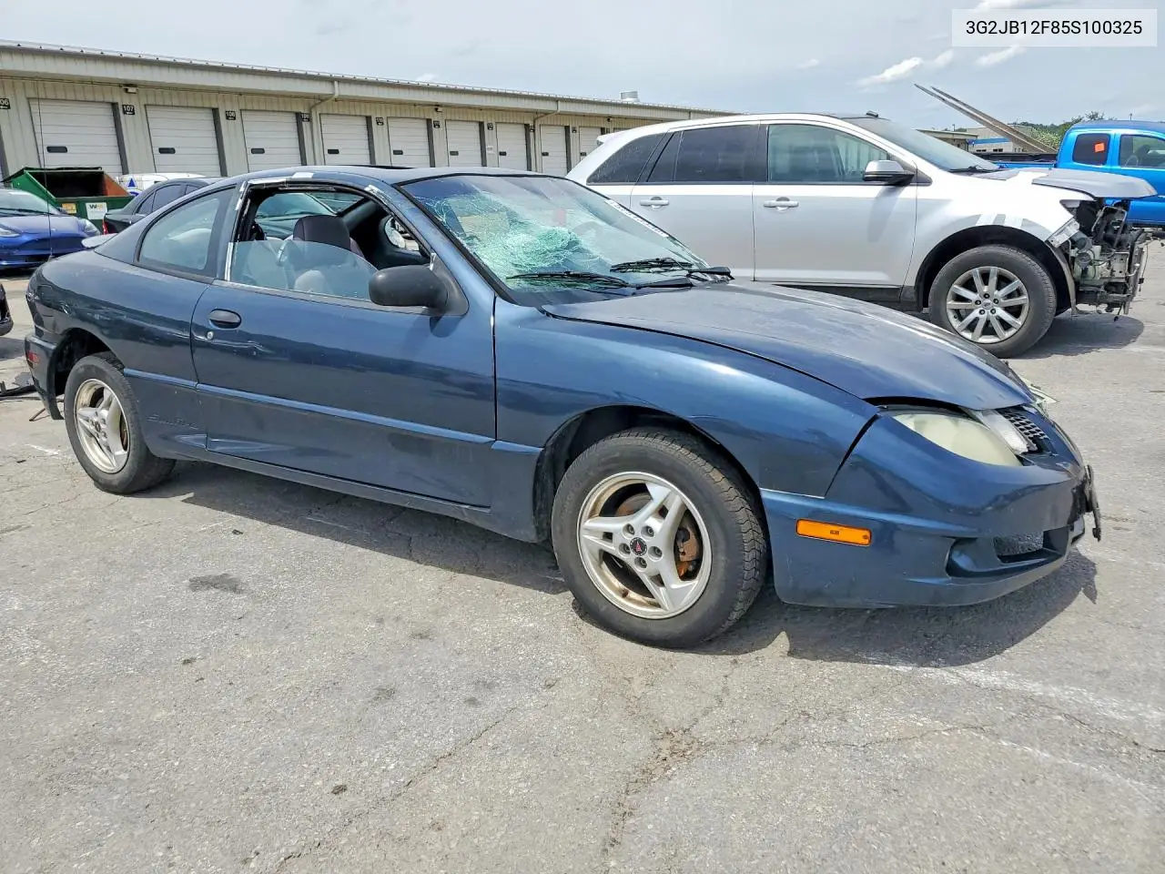 2005 Pontiac Sunfire VIN: 3G2JB12F85S100325 Lot: 57513336