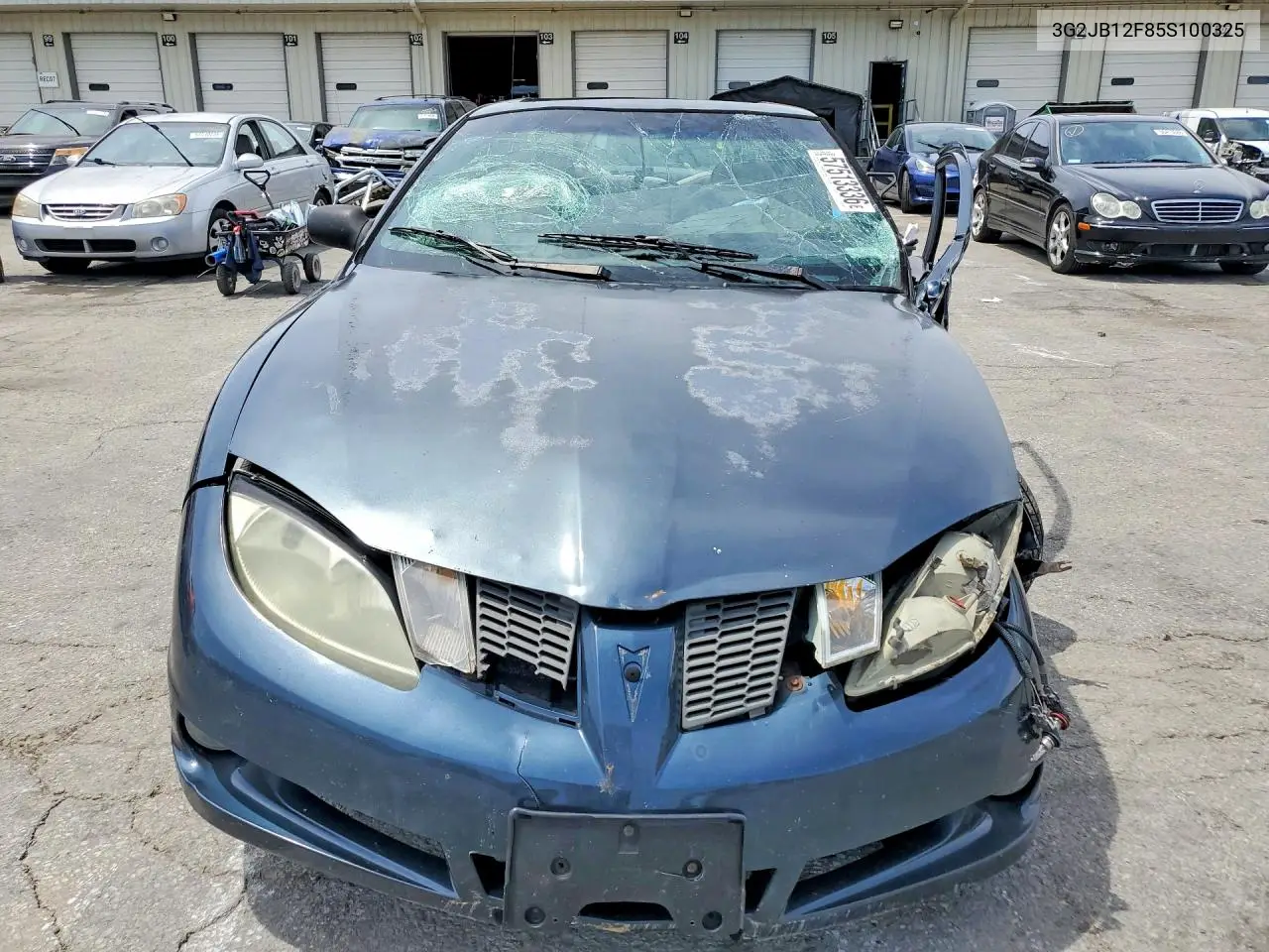 2005 Pontiac Sunfire VIN: 3G2JB12F85S100325 Lot: 57513336