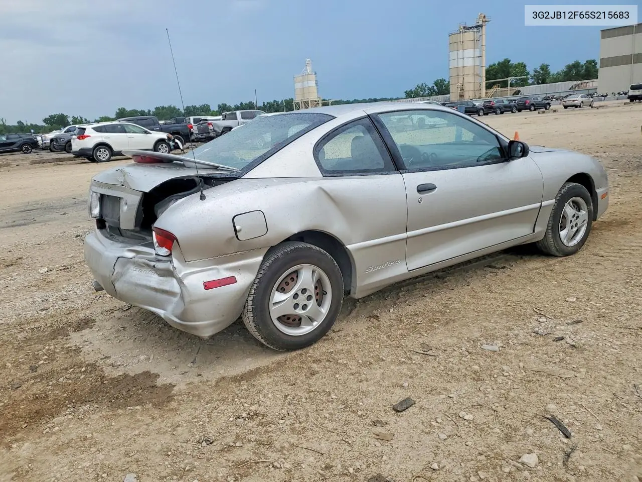 2005 Pontiac Sunfire VIN: 3G2JB12F65S215683 Lot: 61366896