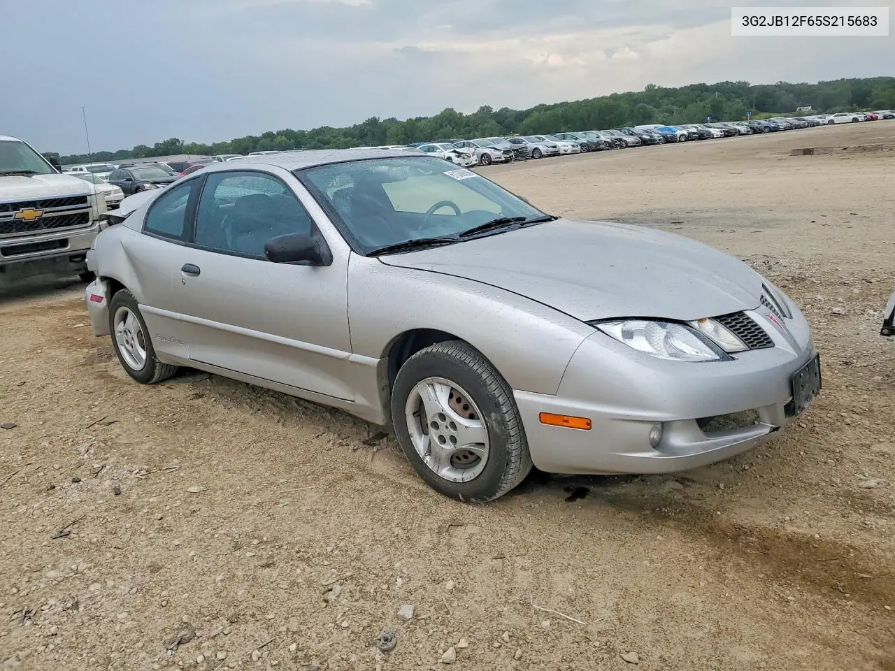 2005 Pontiac Sunfire VIN: 3G2JB12F65S215683 Lot: 61366896