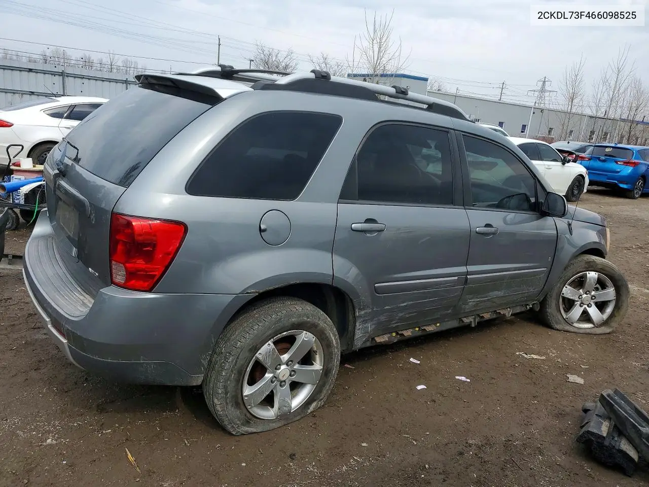 2006 Pontiac Torrent VIN: 2CKDL73F466098525 Lot: 47726296
