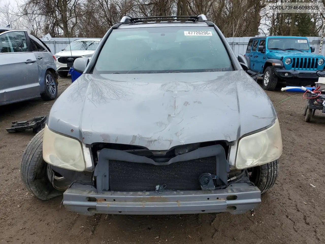 2006 Pontiac Torrent VIN: 2CKDL73F466098525 Lot: 47726296