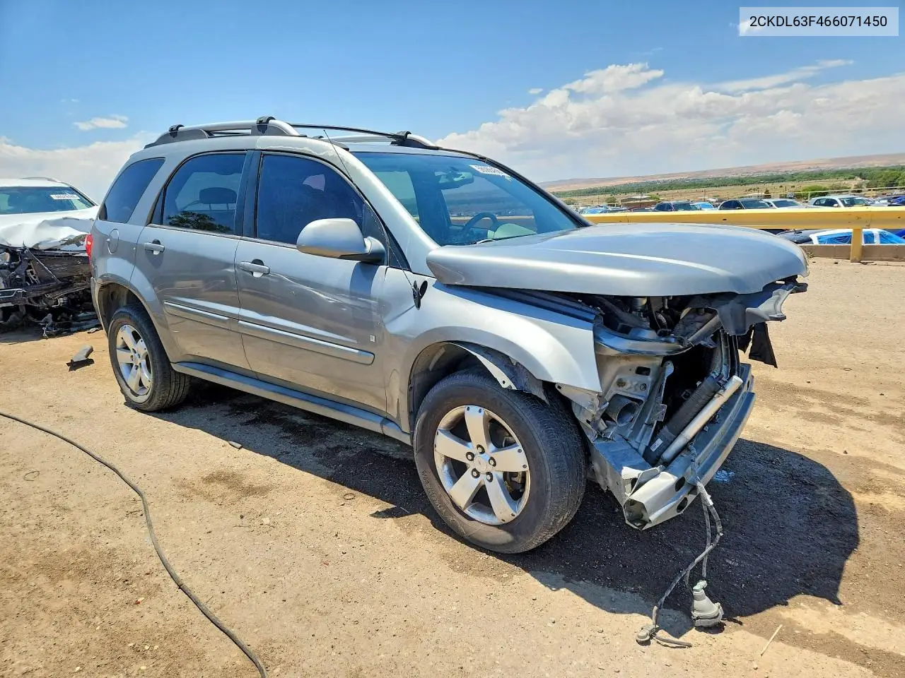 2006 Pontiac Torrent VIN: 2CKDL63F466071450 Lot: 56586456