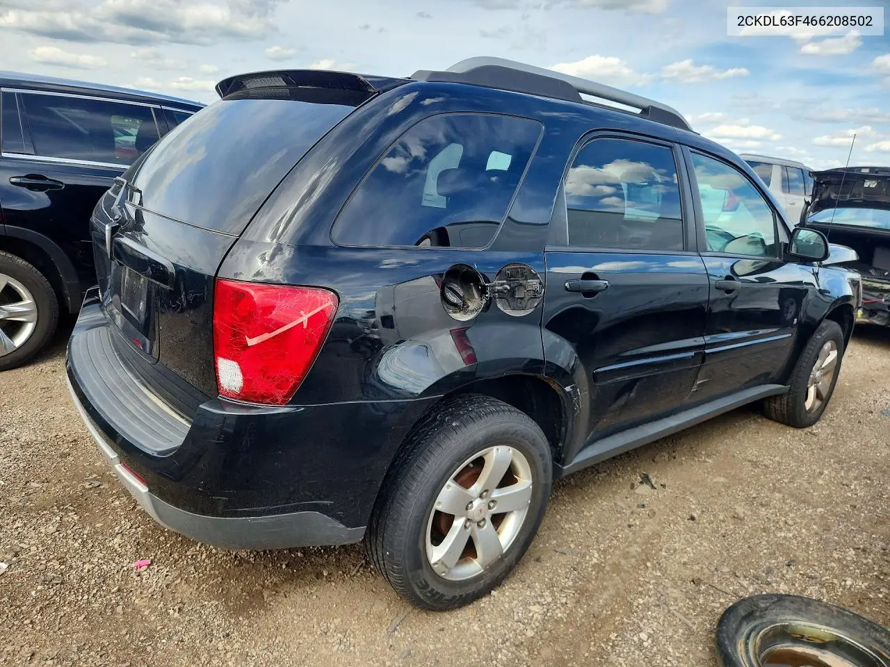 2006 Pontiac Torrent VIN: 2CKDL63F466208502 Lot: 57022996