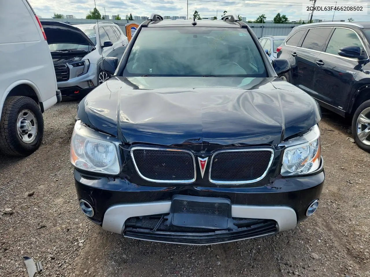2006 Pontiac Torrent VIN: 2CKDL63F466208502 Lot: 57022996