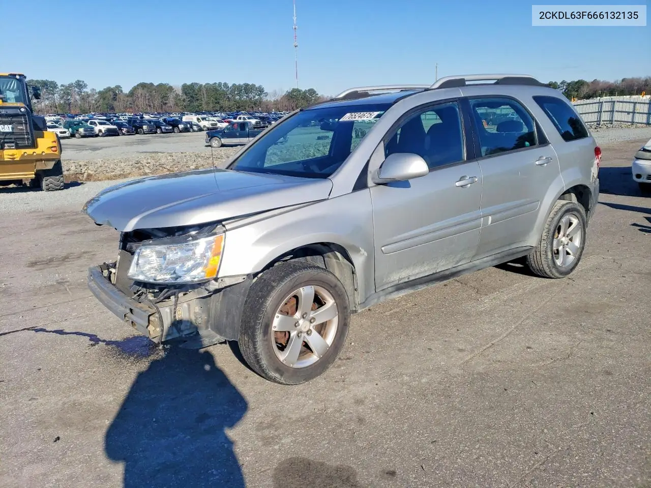 2006 Pontiac Torrent VIN: 2CKDL63F666132135 Lot: 76524675