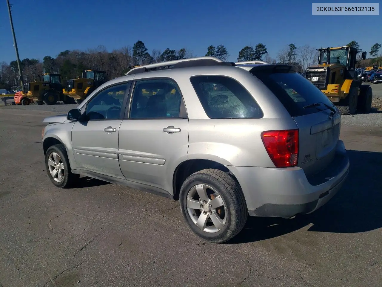 2006 Pontiac Torrent VIN: 2CKDL63F666132135 Lot: 76524675