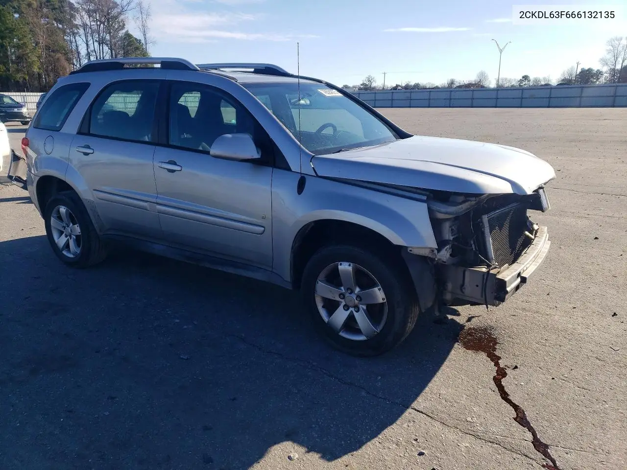 2006 Pontiac Torrent VIN: 2CKDL63F666132135 Lot: 76524675
