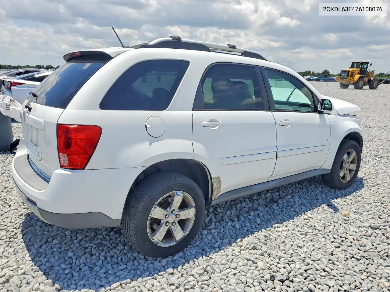 2007 Pontiac Torrent VIN: 2CKDL63F476108076 Lot: 58190336