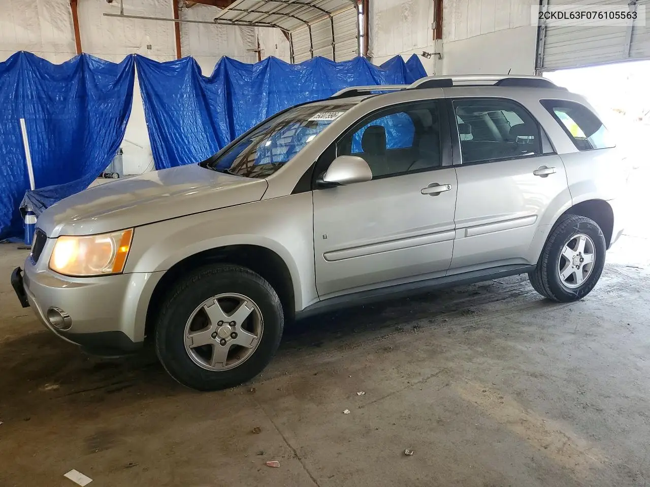 2007 Pontiac Torrent VIN: 2CKDL63F076105563 Lot: 59307996