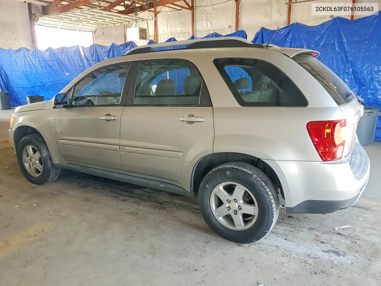 2007 Pontiac Torrent VIN: 2CKDL63F076105563 Lot: 59307996