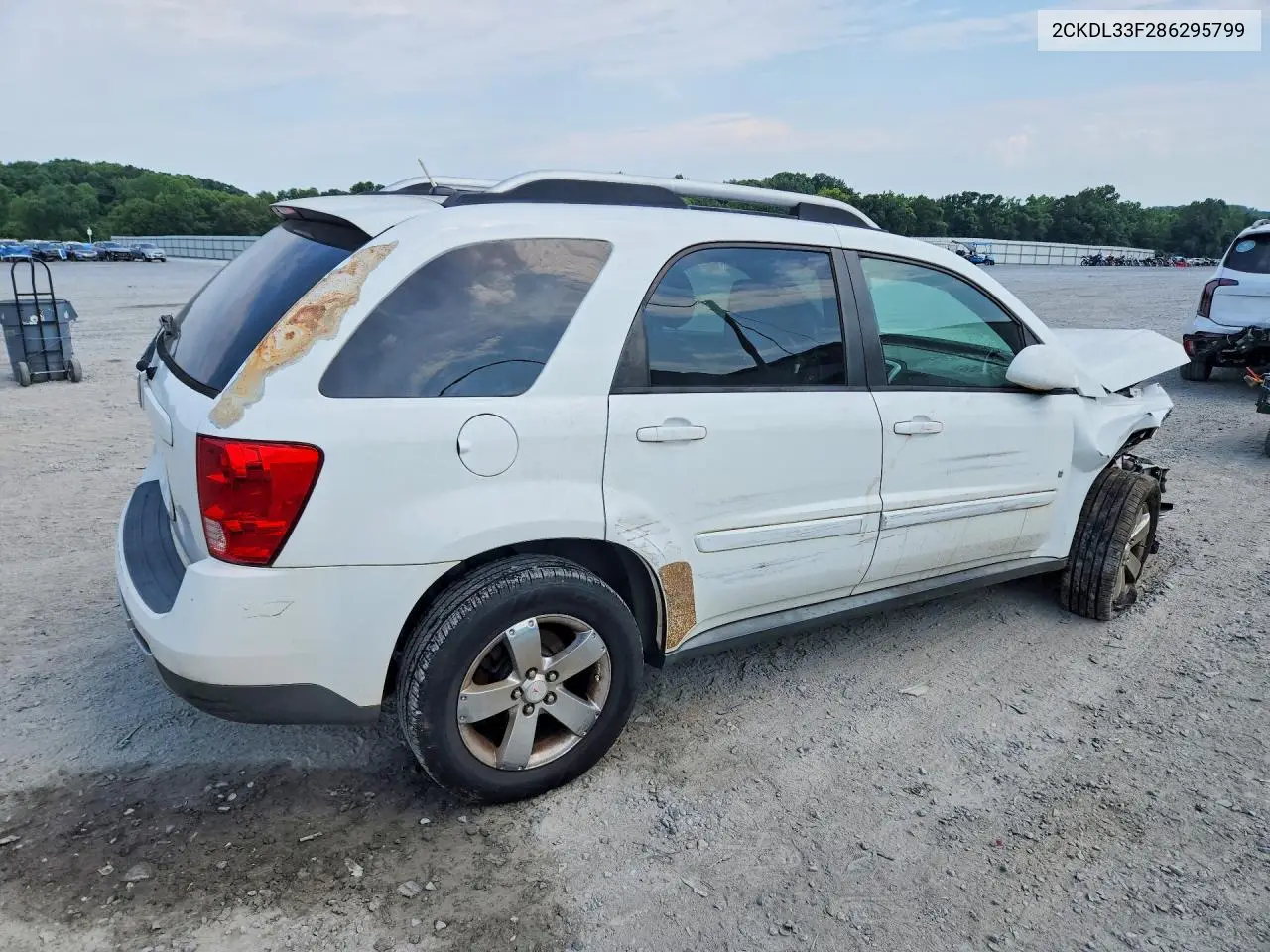 2008 Pontiac Torrent VIN: 2CKDL33F286295799 Lot: 60006606