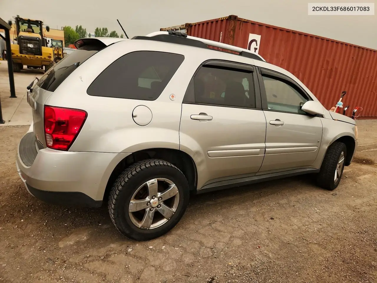 2008 Pontiac Torrent VIN: 2CKDL33F686017083 Lot: 60993266