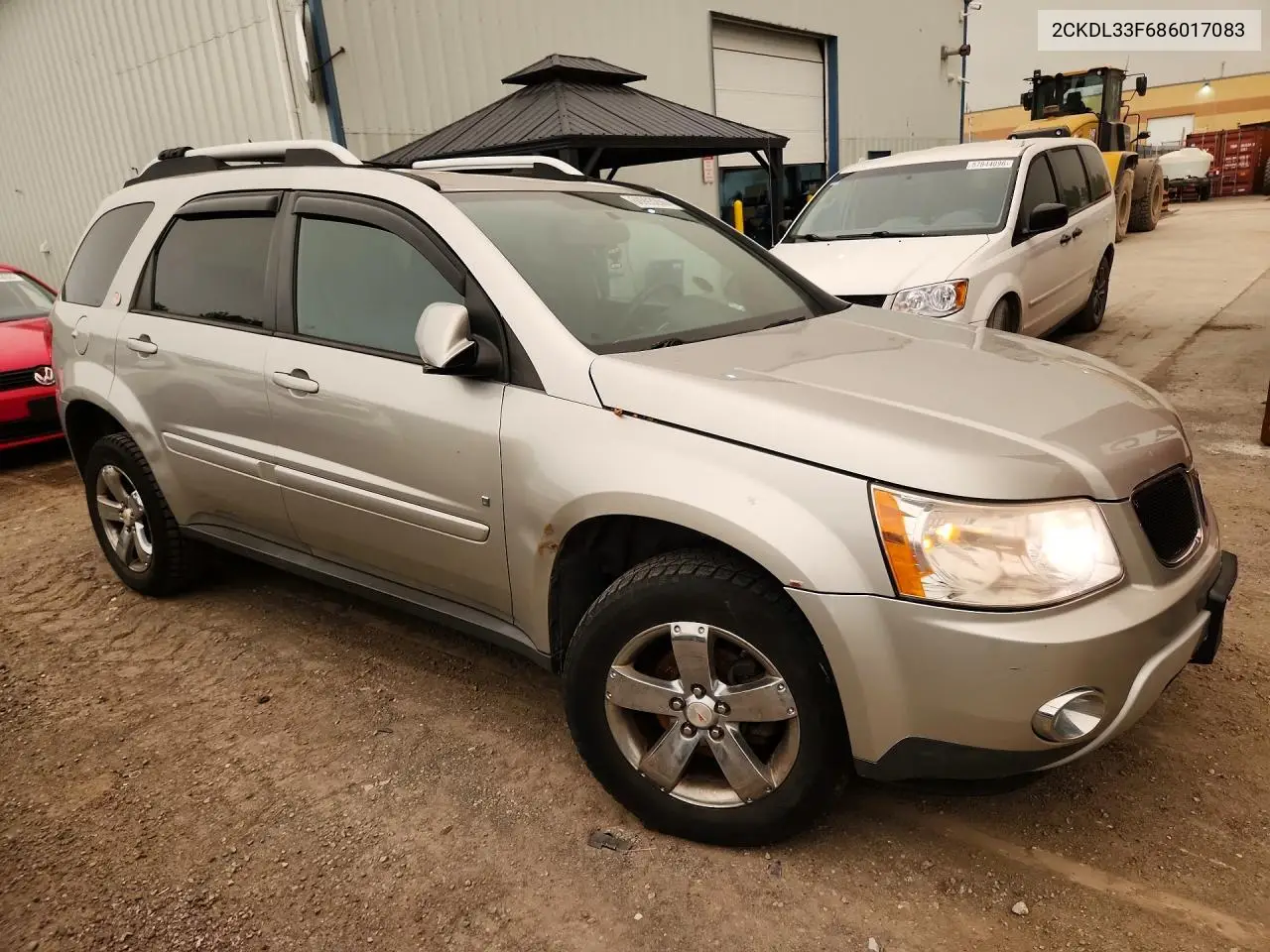 2008 Pontiac Torrent VIN: 2CKDL33F686017083 Lot: 60993266
