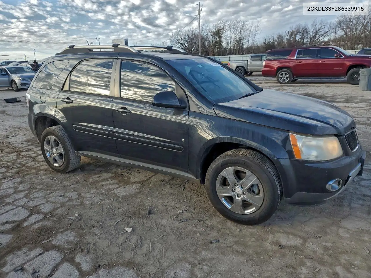 2008 Pontiac Torrent VIN: 2CKDL33F286339915 Lot: 75775145